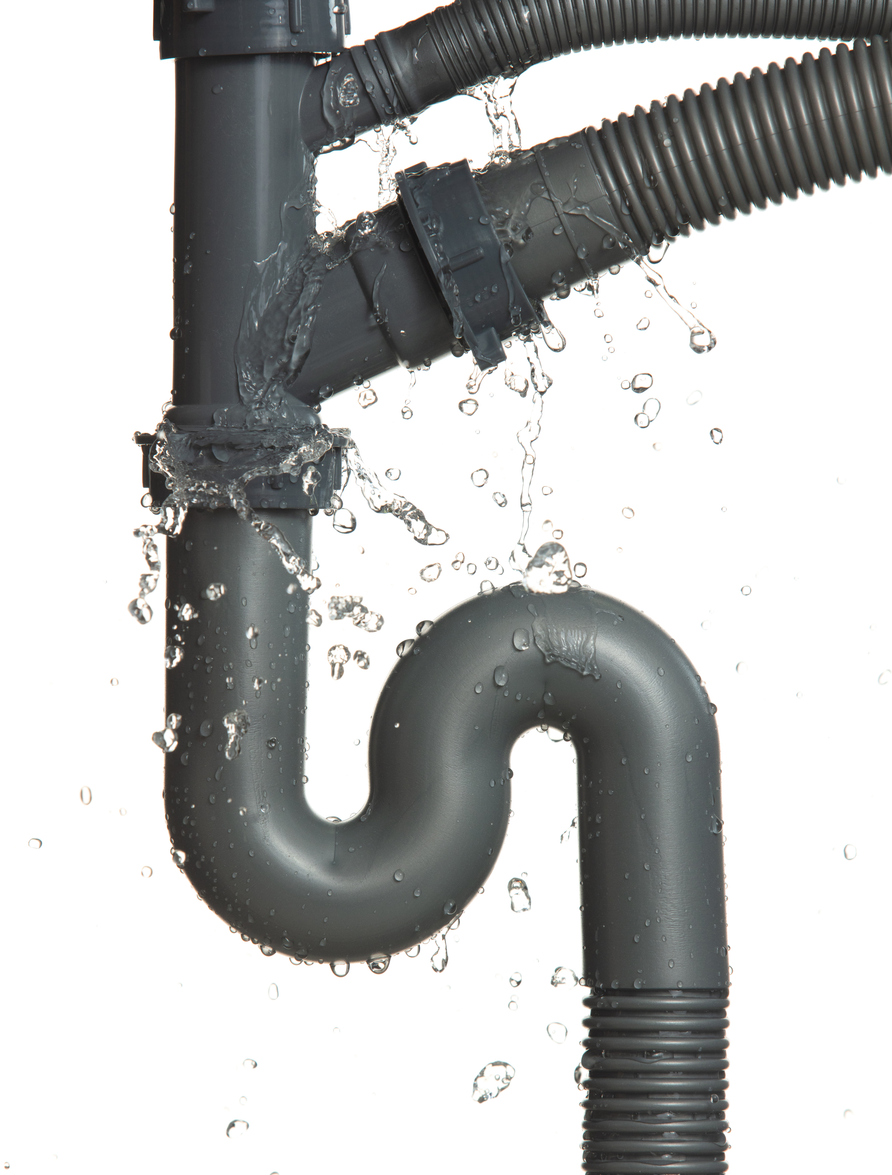Leaking PVC Drain Pipe